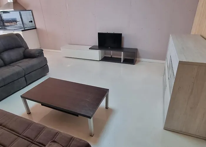 Loft Con 2 Dormitorios, Jacuzzi Y Garage Daire